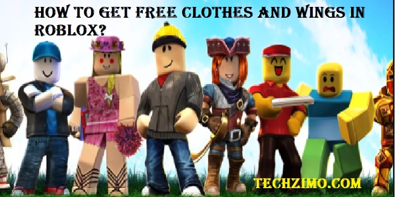 Get Free Clothes and Wings In Roblox