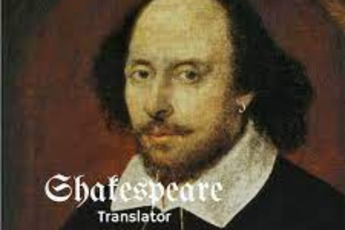 Shakespeare translator